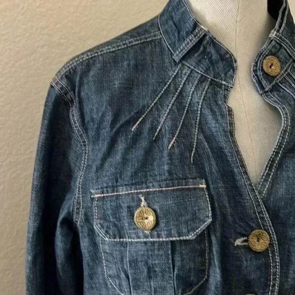 AMI Denim Button Up Jacket‎ - Picture 2 of 10